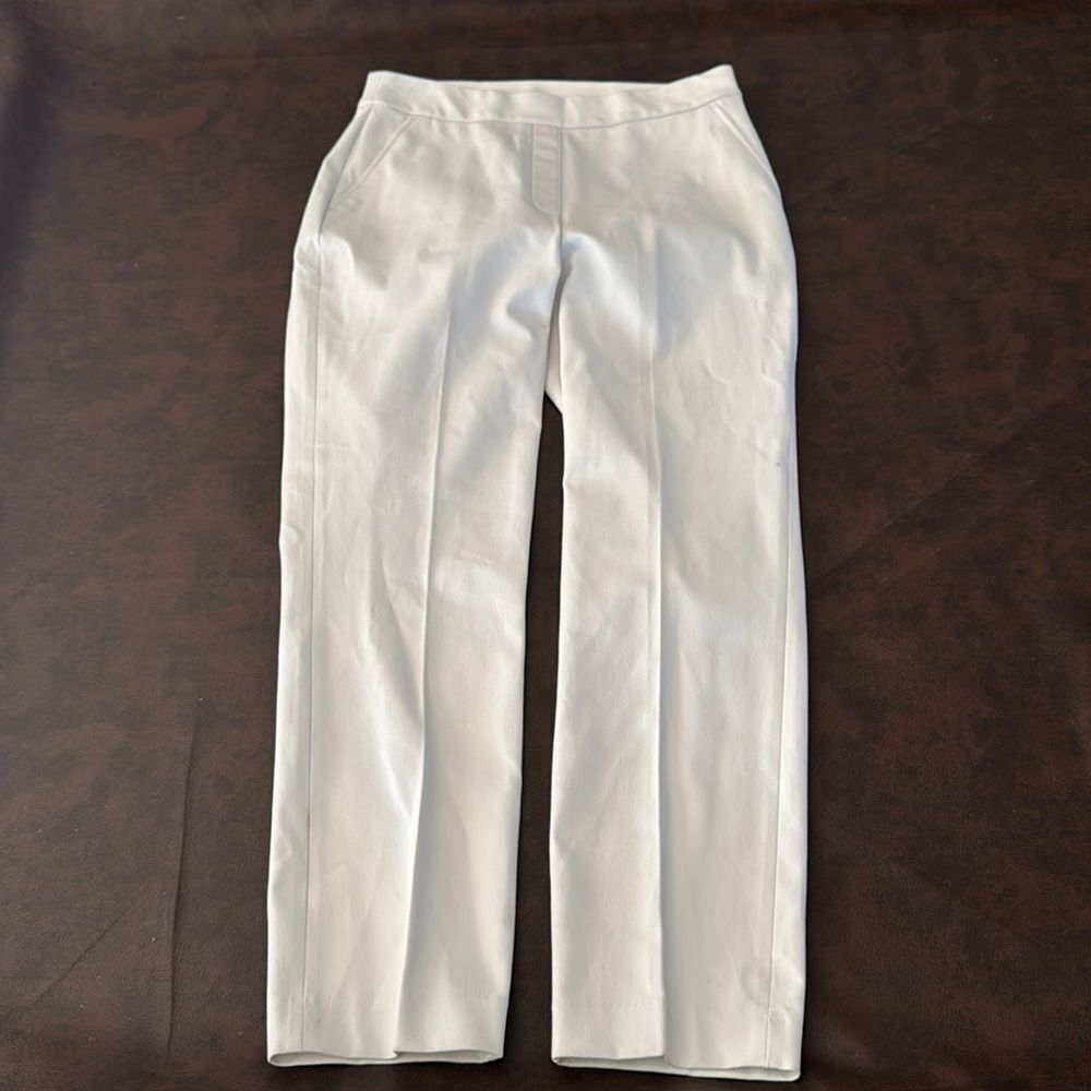 NWOT Spanx On The Go Ankle Slim Straight Pant Ultimate Opacity White 20372R - Picture 9 of 15